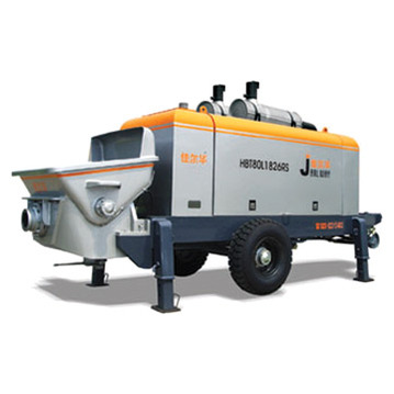ปั๊มลาก Trailer Pump สำหรับงานคอนกรีต