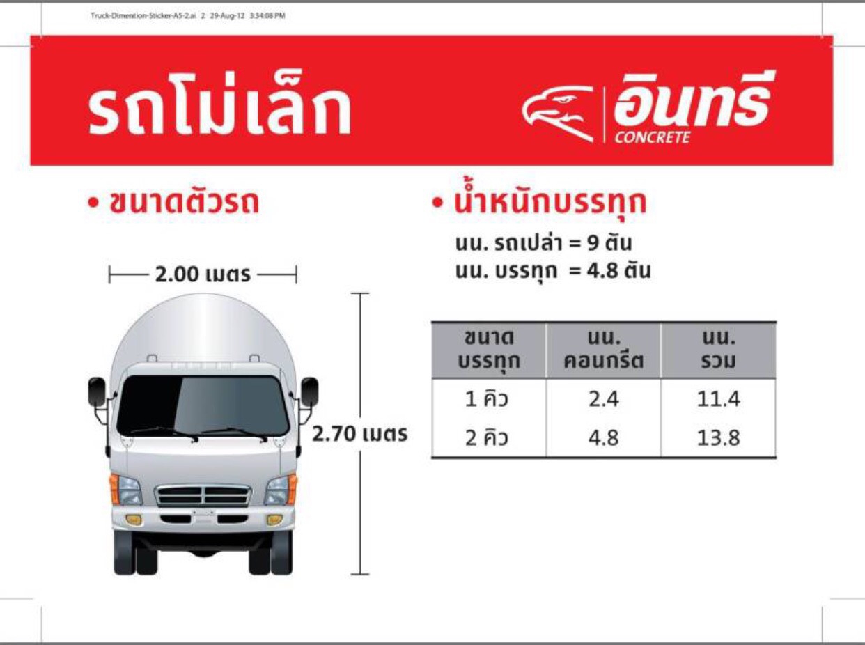 รถโม่ตั้งเล็ก ซีแพค